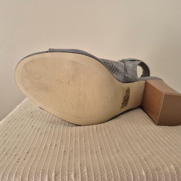 Faux Suede Cutout Booties - Picture 7 of 13